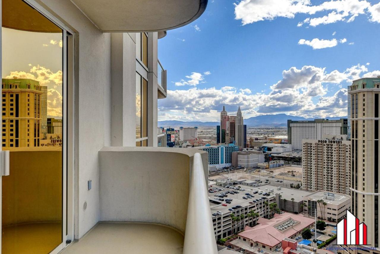 Mgm Signature-27-805 F1 Track & Strip View Balcony Las Vegas Bagian luar foto